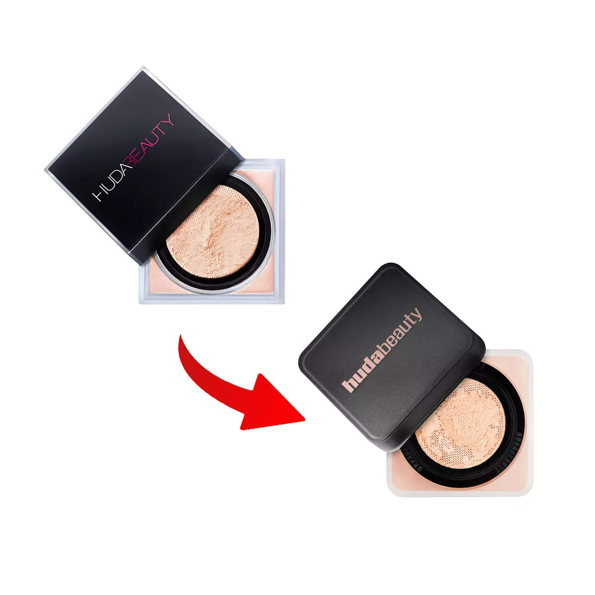 Huda Beauty Easy Bake Loose Baking & Setting Powder #Peach Pie -6g